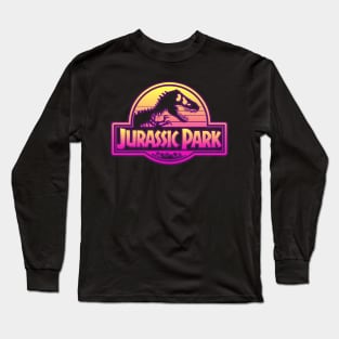 Retro Jurassic Long Sleeve T-Shirt